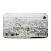 Tempelet kopierade från en design på medaljen funn Case-Mate iPhone 3 cases