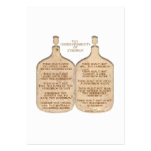 TenCommandments Visitkort