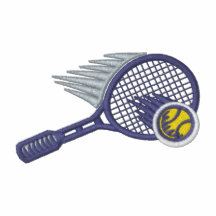 TENNIS 4 BRODERADE POLO TRÖJOR