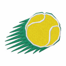 TENNIS 6 BRODERADE MUNKJACKOR