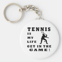 Tennis är mitt liv nyckelring