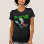 Tennis är ut ur denna värld tee shirts