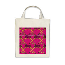 Tennis Design Tote Bag