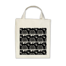 Tennis Design Tote Bag