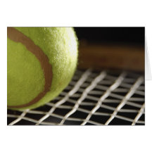 Tennis Hälsnings Kort