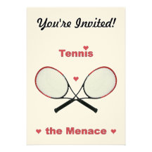 Tennis hothjärtorna unika inbjudningar