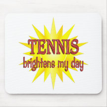 Tennis ljusnar min dag musmattor