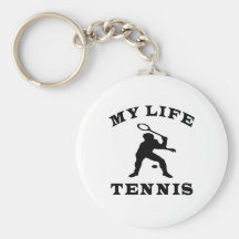 Tennis mitt liv nyckelringar