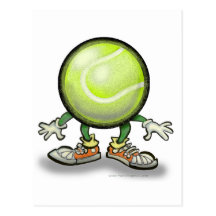 Tennis Vykort