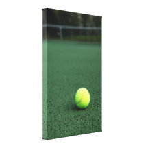 Tennisboll Sträckt Kanvastryck