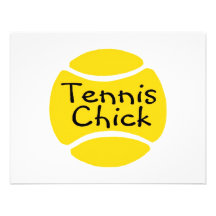 Tennischick Anpassade Inbjudan