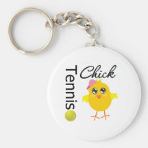 Tennischickspelare Nyckel Ring