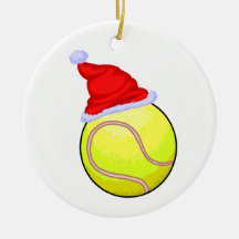 Tennisjulprydnad Juldekoration