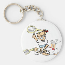 Tennisvinnare Nyckelring