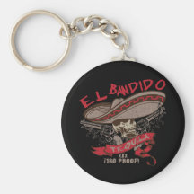 Tequila Keychain för El Bandido Nyckel Ringar