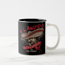 Tequilamugg för El Bandido