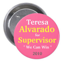 Teresa Alvarado för arbetsledaren, 2010 Pins