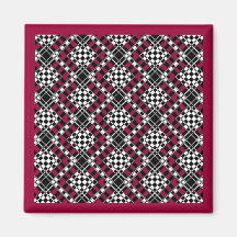Tessellation 343 B Lg någon färgar magneten Magnet För Kylskåp
