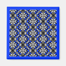 Tessellation 343 B Lg någon färgar magneten Magneter
