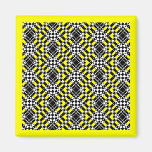 Tessellation 343 B Lg någon färgar magneten Kylskåpmagneter