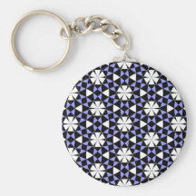Tessellationphien Lg någon färgar Keychain Nyckel Ring