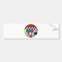 Testa mönsterdesignen bildekaler