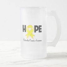 Testicular cancermedvetenhet för hopp kaffe muggar