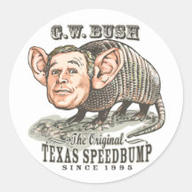 Texas Speedbump klistermärke
