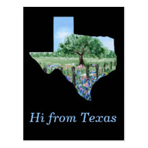 Texas vykort