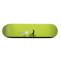 texting. rida. skateboard.