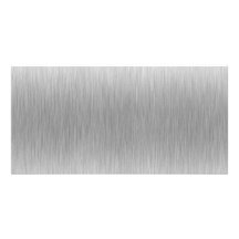 Texturerad borstad Aluminum rostfritt stål Skräddarsydda Fotokort