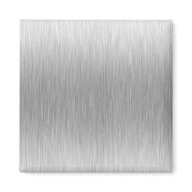 Texturerad borstad Aluminum rostfritt stål Kylskåpmagneter