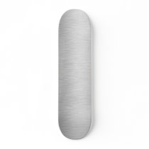 Texturerad borstad Aluminum rostfritt stål Anpassningsbara Skateboard