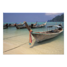 Thailand Andaman hav, ö för Ko PhiPhi, Fototryck