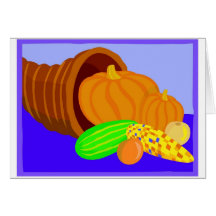 Thanksgivingen - notera kortet