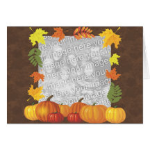 Thanksgivingfotokort