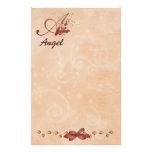 ThanksgivingMonogram ett stationärt Brevpapper