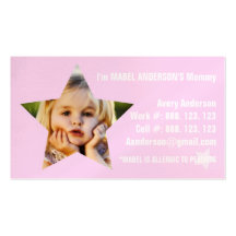 THE MABEL MOMMY CARD BUSINESS CARDS
