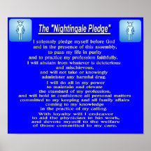 The Nightingale Pledge Poster