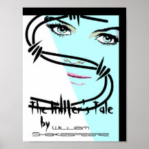 Theatre vinter sagaleken William Shakespeare Print