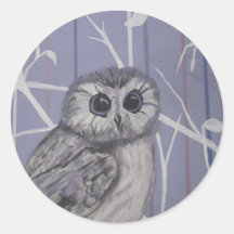 TheAwkwardOwl fläktklistermärke
