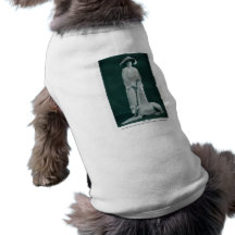 Theda Bara 1915 tyst filmaktris med valpen Djur Shirt