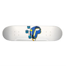 themed barnvagn graphic.png för blått skateboards
