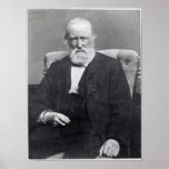 Theodor storm, c.1886 affisch