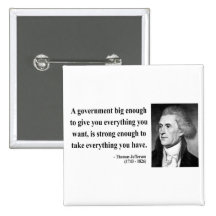 Thomas Jefferson citationstecken 1b Knappar