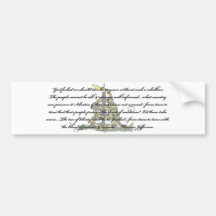 Thomas Jefferson citationstecken Bildekal
