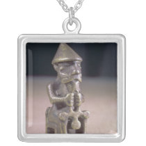 Thoren med en bulta, statuette grundar i Island Personliga Halsband