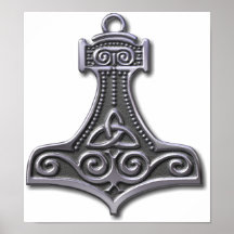 Thors Bulta-silver Affisch