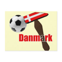 Thors bultar Danmark dynamit Fodbold 2014 Vykort
