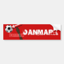 Thors bultar Danmark dynamit Fodbold utrustar Bildekal